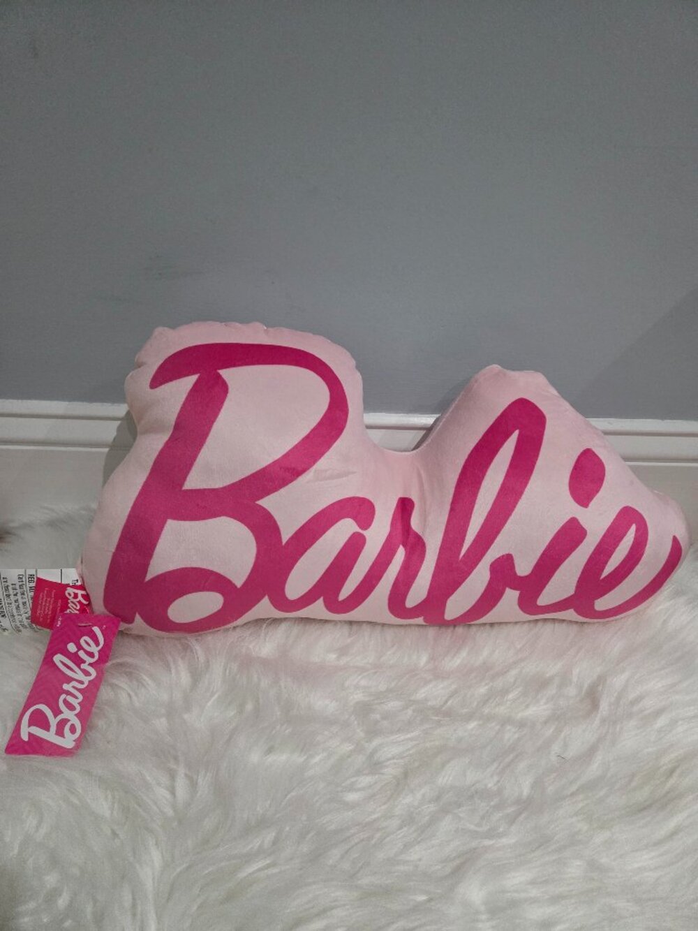 Barbie Logo Accent Pillow